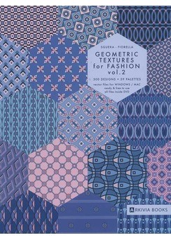 ARKIVIA BOOKS Geometric Textures for Fashion Vol.2 incl.DVD