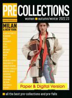 Precollections Milan NewYork Paris London AW 22/23