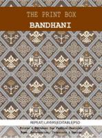 Print Box Bandhani of India