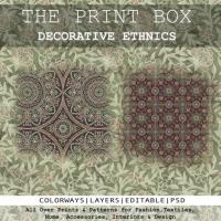 Print Box Decorative Ethnics