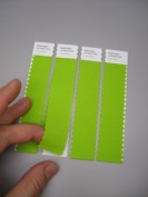 Pantone® FHI Cotton Swatch Card TCX 4 Strisce